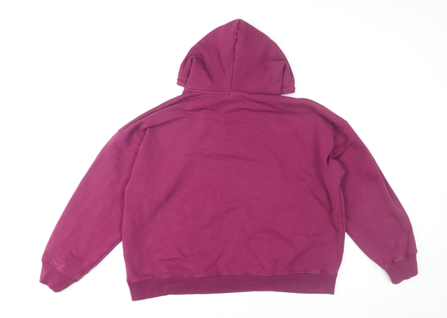 Couture Women’s Purple Pullover Hoodie UK 10 Cotton Blend