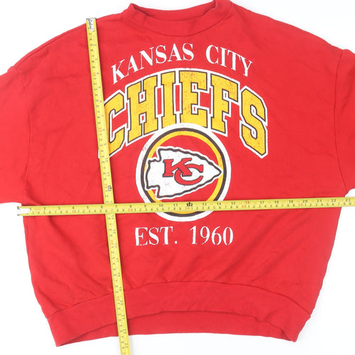 Next Men’s Red Kansas City Chiefs Pullover Sweatshirt XS