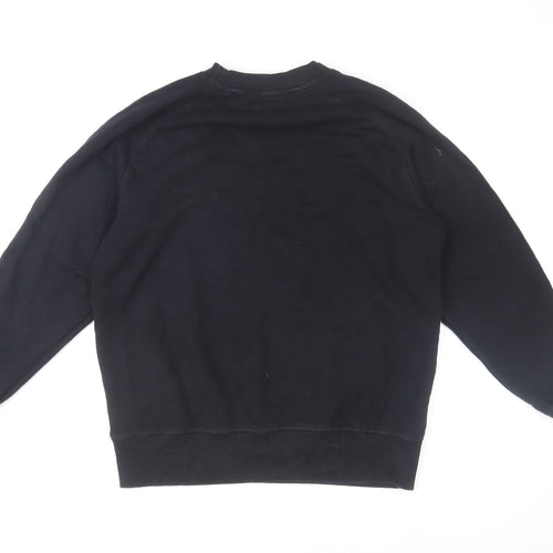Molo Boys Black Space Time Graphic Pullover Sweatshirt 14 Years