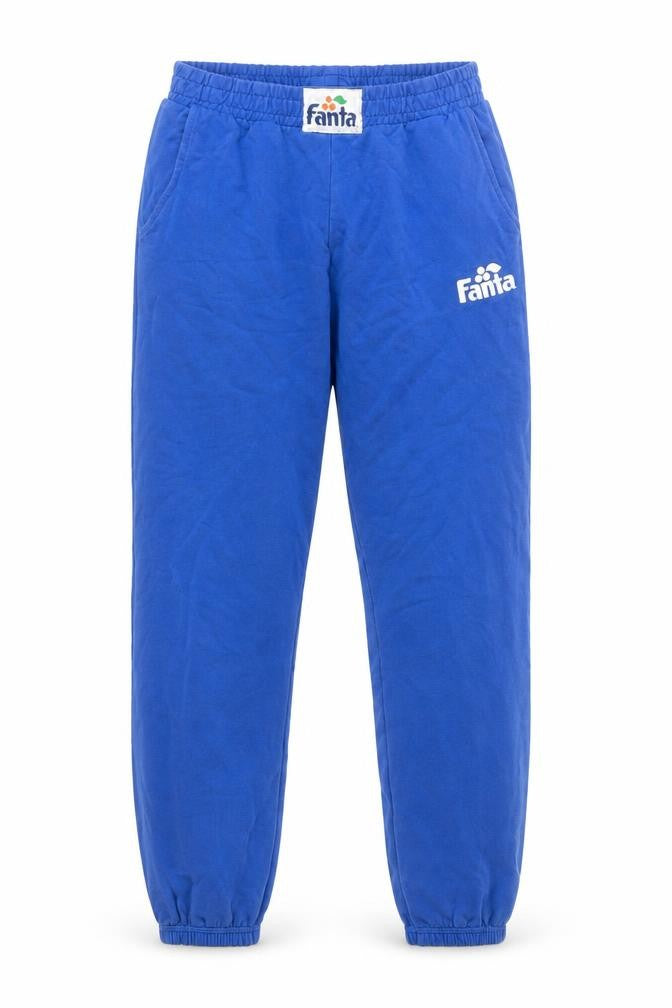 ZARA x Fanta Blue Jogger Trousers Men’s S Cotton Blend Elastic Waist