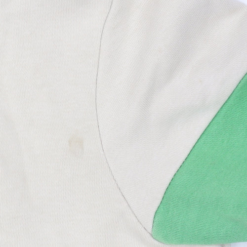 George Boys Beige Minecraft Creeper Hoodie 7-8 Years Pullover Cotton Blend