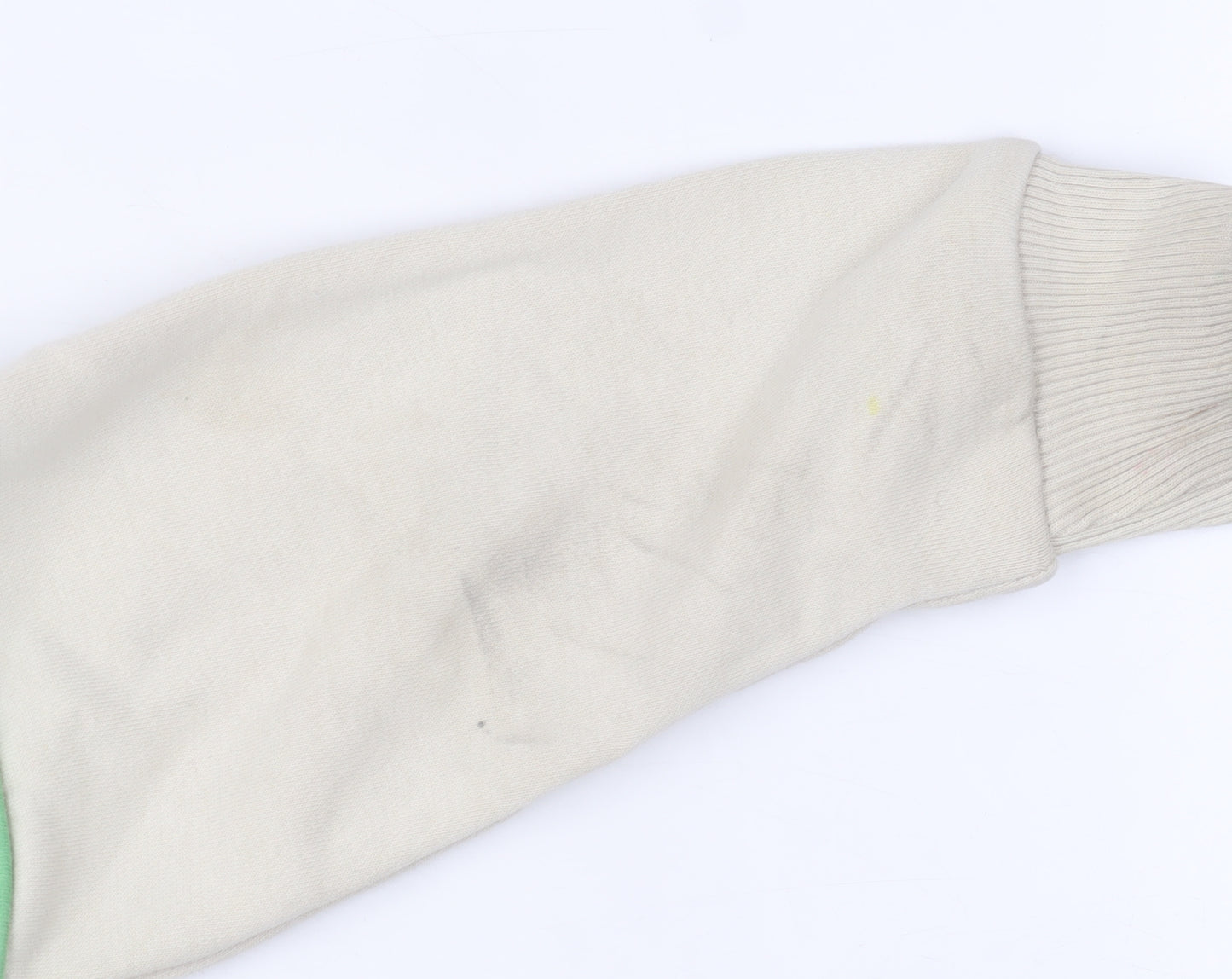 George Boys Beige Minecraft Creeper Hoodie 7-8 Years Pullover Cotton Blend