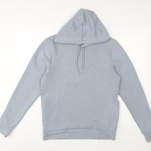 Next Women’s Blue Quilted Pullover Hoodie XS