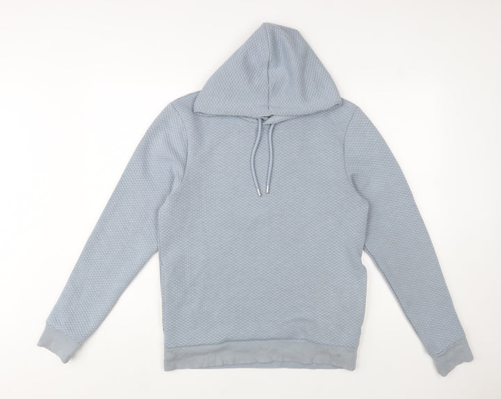 Next Women’s Blue Quilted Pullover Hoodie XS