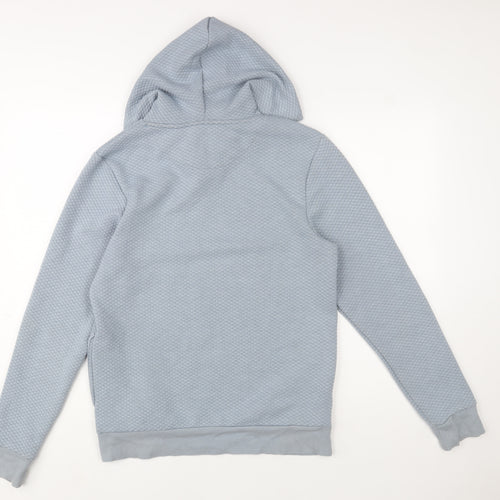 Next Women’s Blue Quilted Pullover Hoodie XS