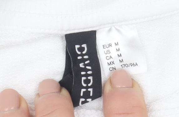 H&M Divided Men's White Graphic Print Athletics Sweatshirt M