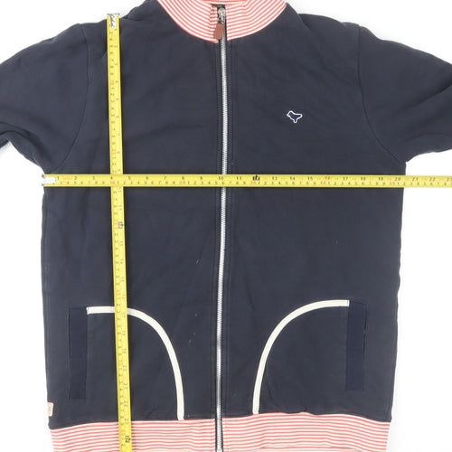 Weekend Offender Men's Blue M Track Jacket Full Zip Cotton