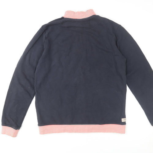 Weekend Offender Men's Blue M Track Jacket Full Zip Cotton