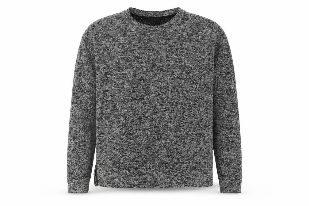 COS Women Grey Cotton Blend Crew Neck Knit Jumper Size 8