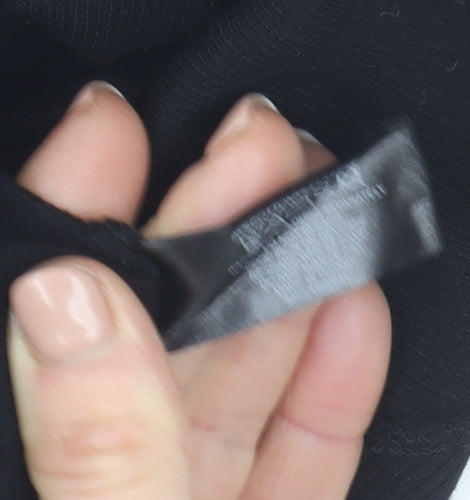 Select Women’s Black Pearl Embellished Long Sleeve Bodysuit Size M