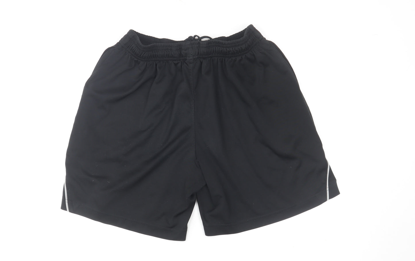 Le Coq Sportif Men's Black Athletic Shorts M Quick Dry Sportswear