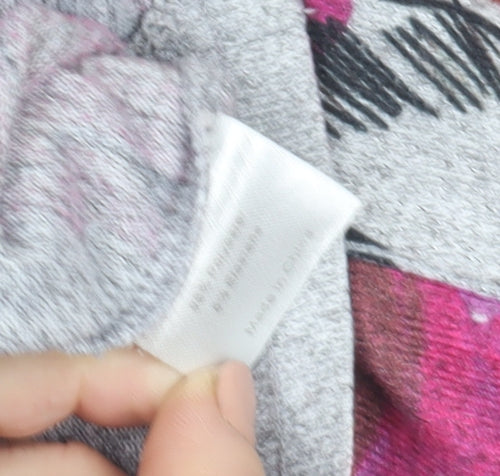 Paco Boutique Womens Multicoloured Floral Long Sleeve Top Size 10