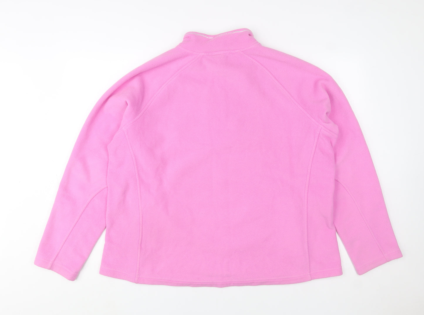 Craghoppers Women’s Pink Fleece 1/4 Zip Pullover UK 20