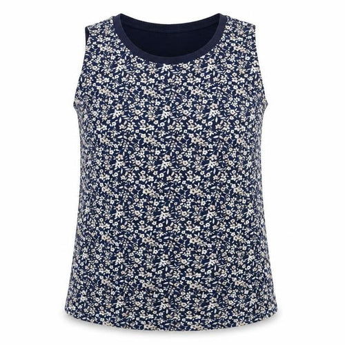 Next Women’s Blue Floral Sleeveless Tank Top Size 8