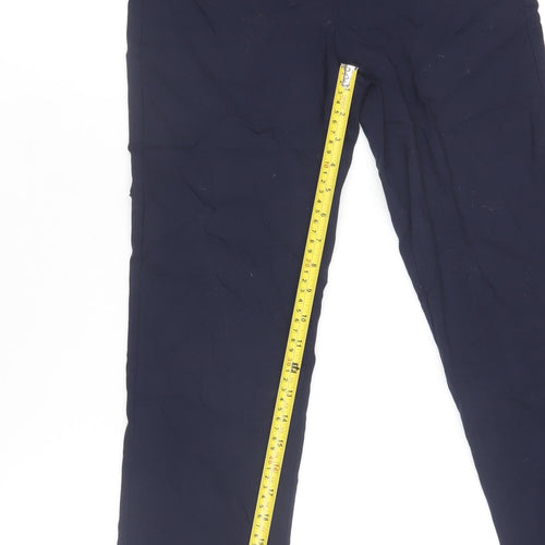Gallery Women’s Blue Slim Fit Stretch Trousers UK 10