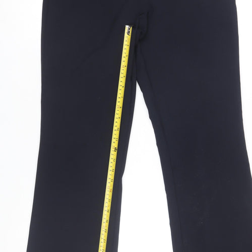 Dunnes Womens Black Size 10 Straight Leg Dress Pants