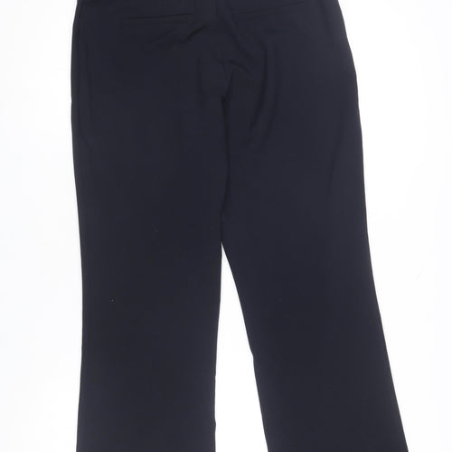 Dunnes Womens Black Size 10 Straight Leg Dress Pants