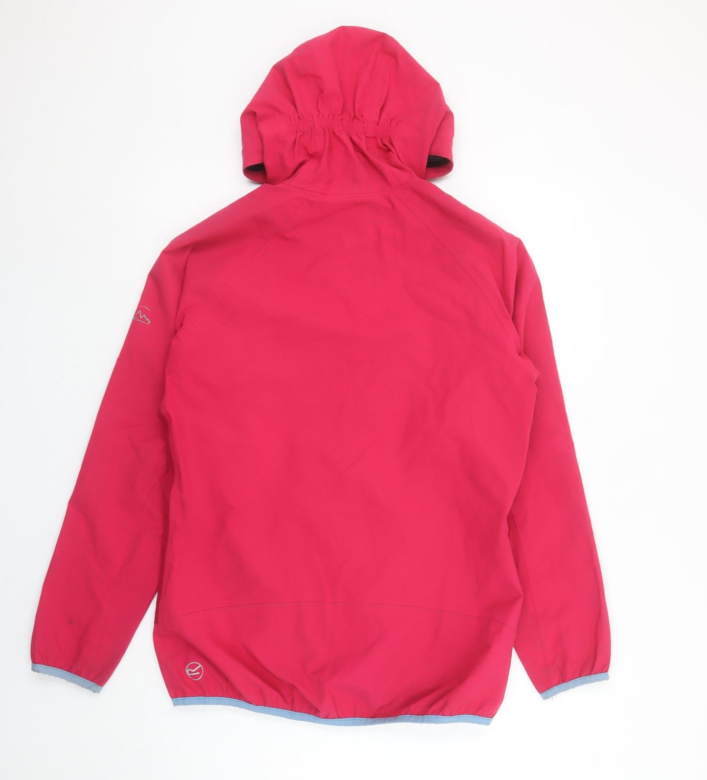 Regatta Womens Pink Waterproof Hooded Rain Jacket Size 10