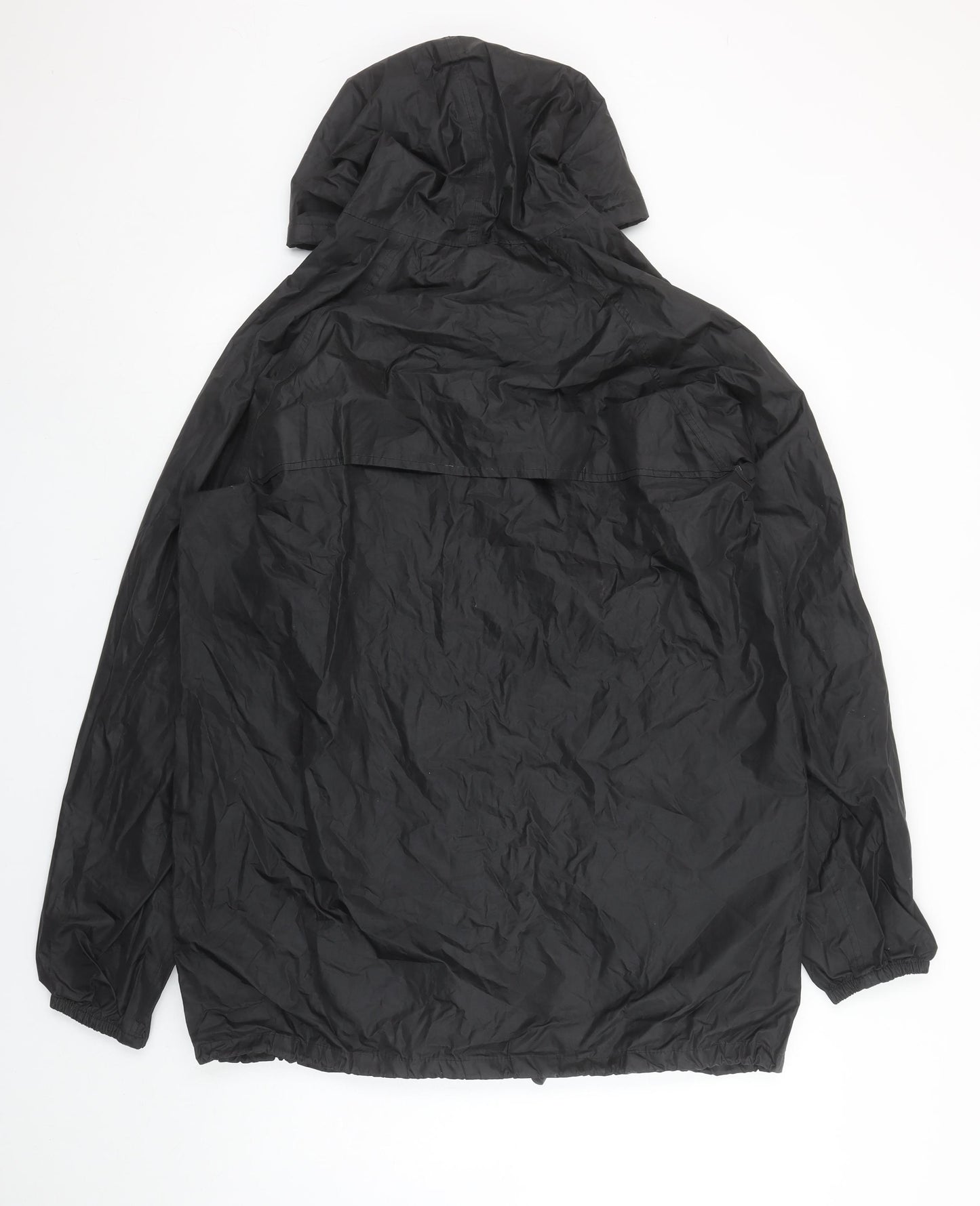 Regatta Men’s Black Waterproof Hooded Rain Jacket M UK 40” Outdoor