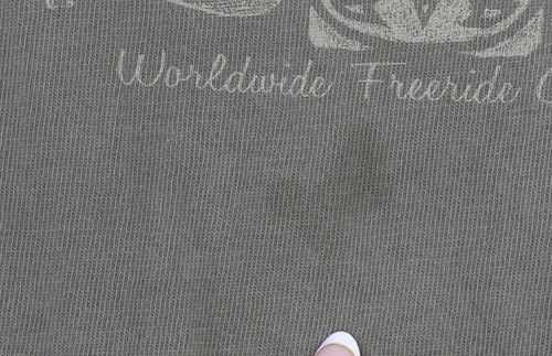 Animal Men’s Green Graphic Print Cotton T-Shirt L Regular Fit