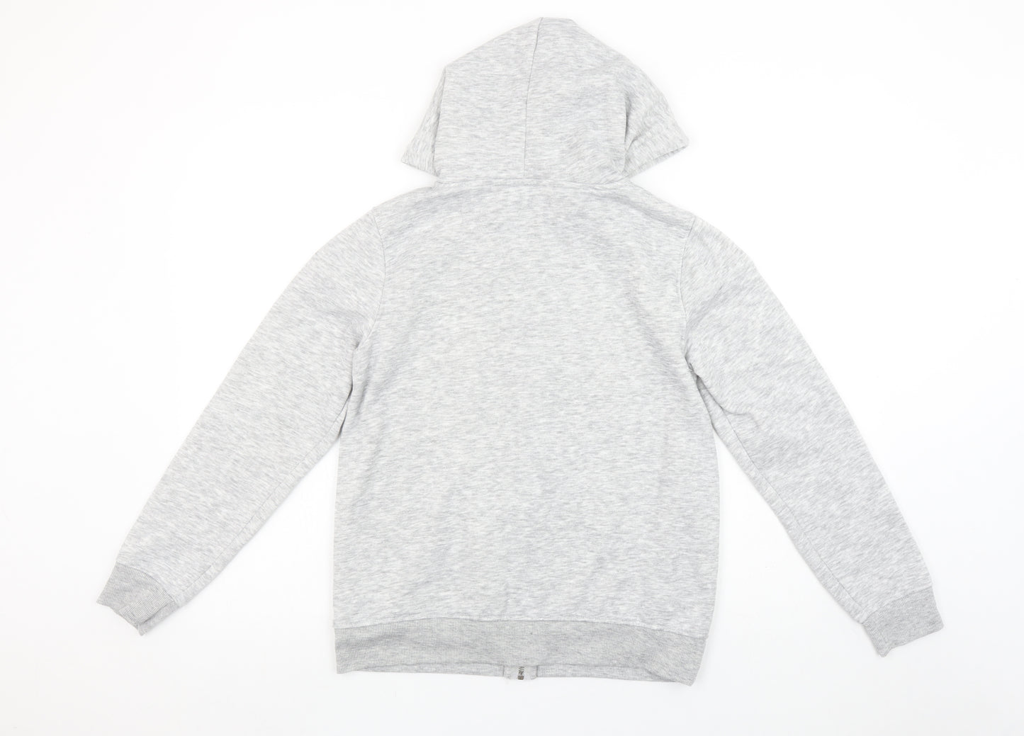 Papaya Women’s Grey Full Zip Hoodie Small Polyester Blend