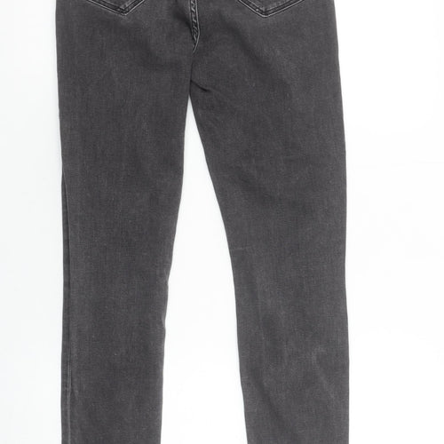 AllSaints Women's Grey Skinny Stretch Jeans Size 12 Grace