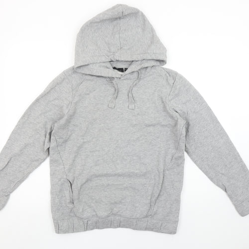 Next Women Grey Size 14 Pullover Hoodie Cotton Blend