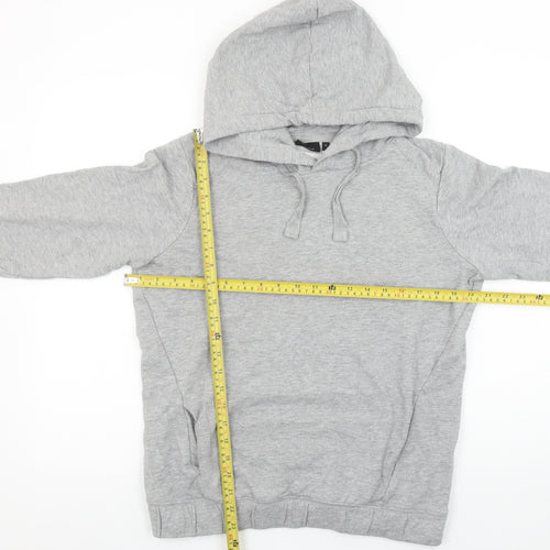 Next Women Grey Size 14 Pullover Hoodie Cotton Blend