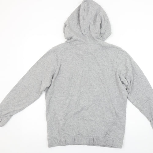 Next Women Grey Size 14 Pullover Hoodie Cotton Blend