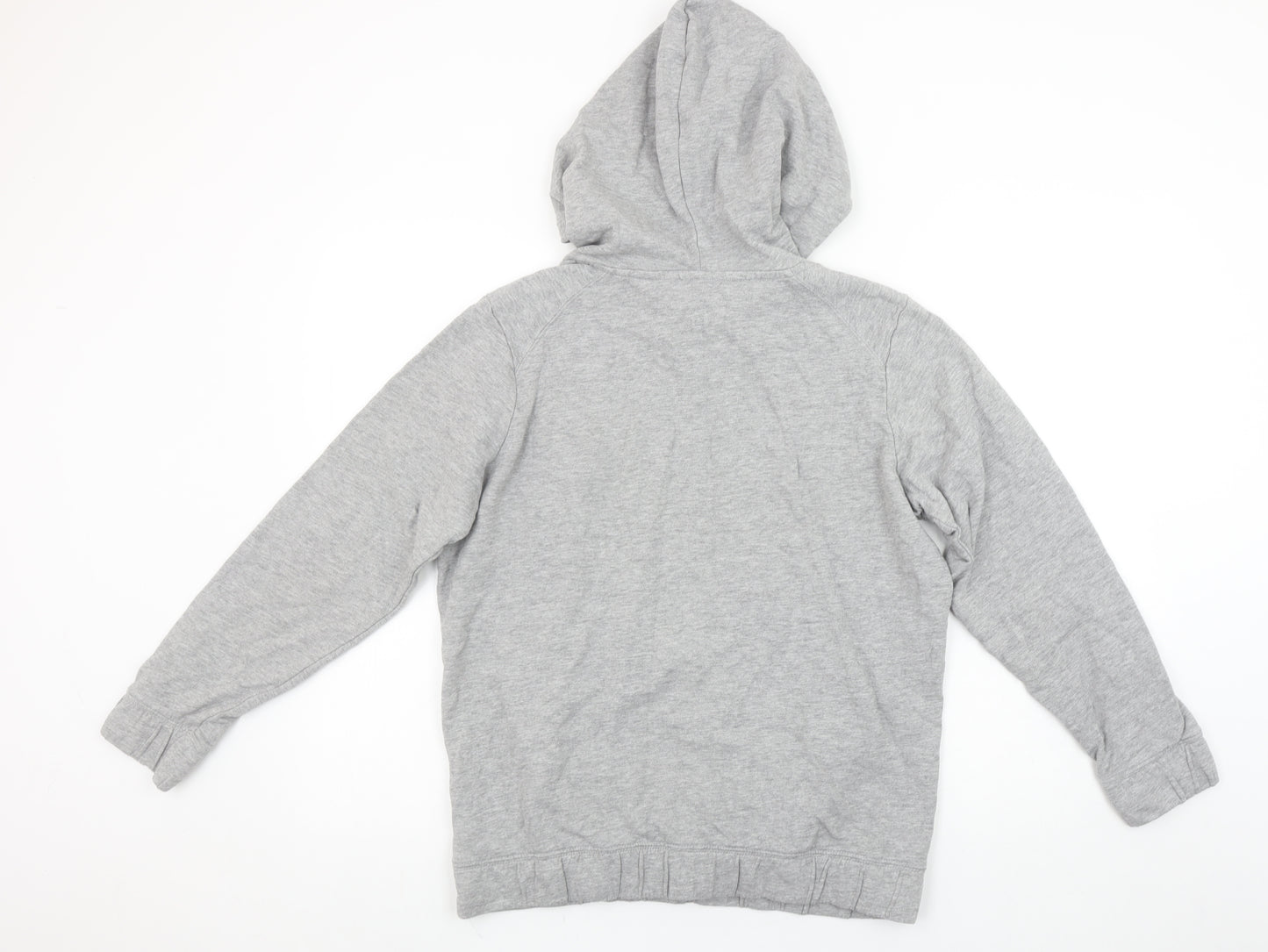 Next Women Grey Size 14 Pullover Hoodie Cotton Blend