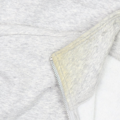 H&M Men's Grey 1/4 Zip Sweatshirt Regular Fit Size M