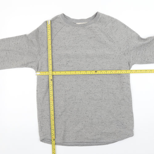 H&M L.O.G.G. Men's Grey Crew Neck Long Sleeve Sweatshirt Size M