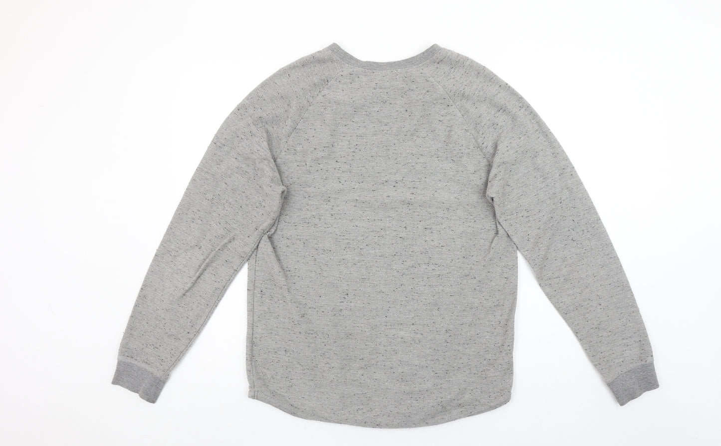 H&M L.O.G.G. Men's Grey Crew Neck Long Sleeve Sweatshirt Size M