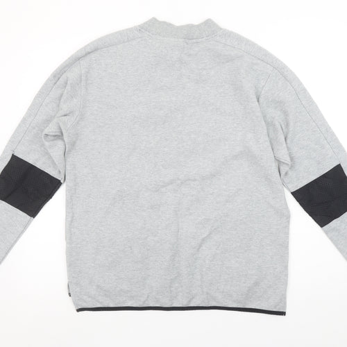 Ellesse Womens Grey Size 14 Crew Neck Pullover Sweatshirt