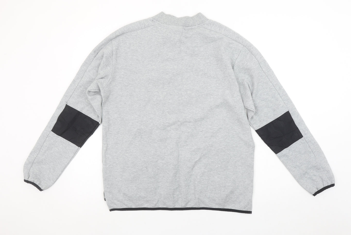 Ellesse Womens Grey Size 14 Crew Neck Pullover Sweatshirt