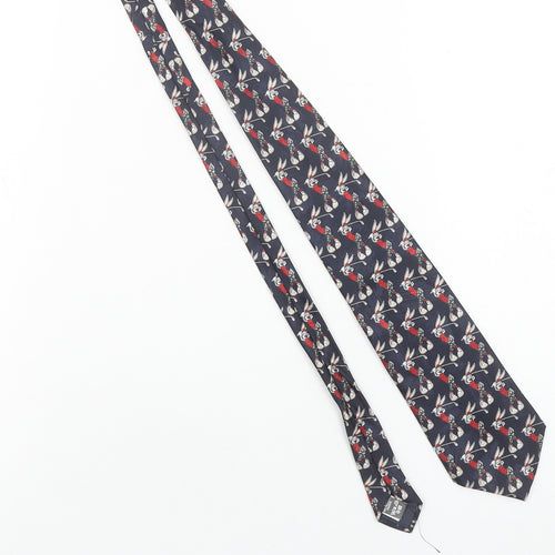 Marks and Spencer Men's Blue Looney Tunes Bugs Bunny Golf Tie