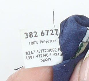 Berkertex Men’s Blue Cartoon Dog Pointed Tie 100% Polyester One Size