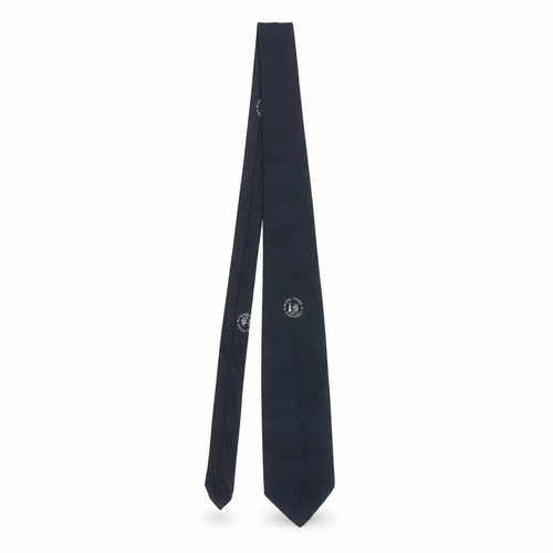 Marks of Distinction Men's Navy Silk Tie Made in England Classic Style