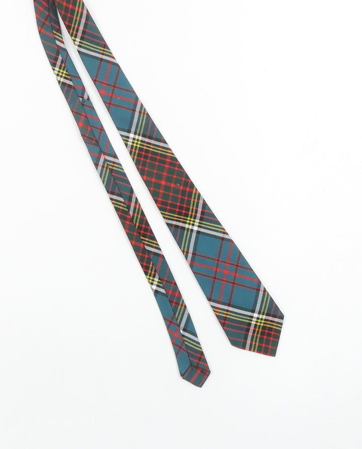 William Turner Boys Multicoloured Plaid School Uniform Tie