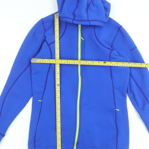 Avalanche Men's Blue Softshell Hooded Jacket Size S Lightweight