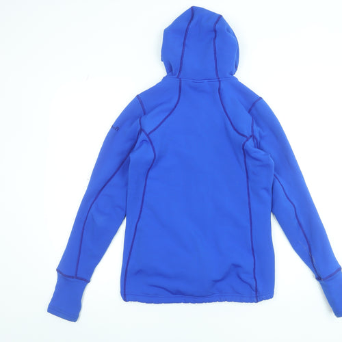 Avalanche Men's Blue Softshell Hooded Jacket Size S Lightweight