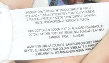 Marvel Men's White Guardians of the Galaxy Cotton L T-Shirt