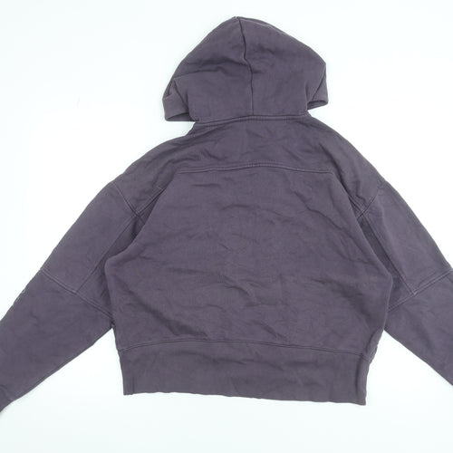 Peloton Women's Purple 1/2 Zip Hoodie Cotton Blend Size M