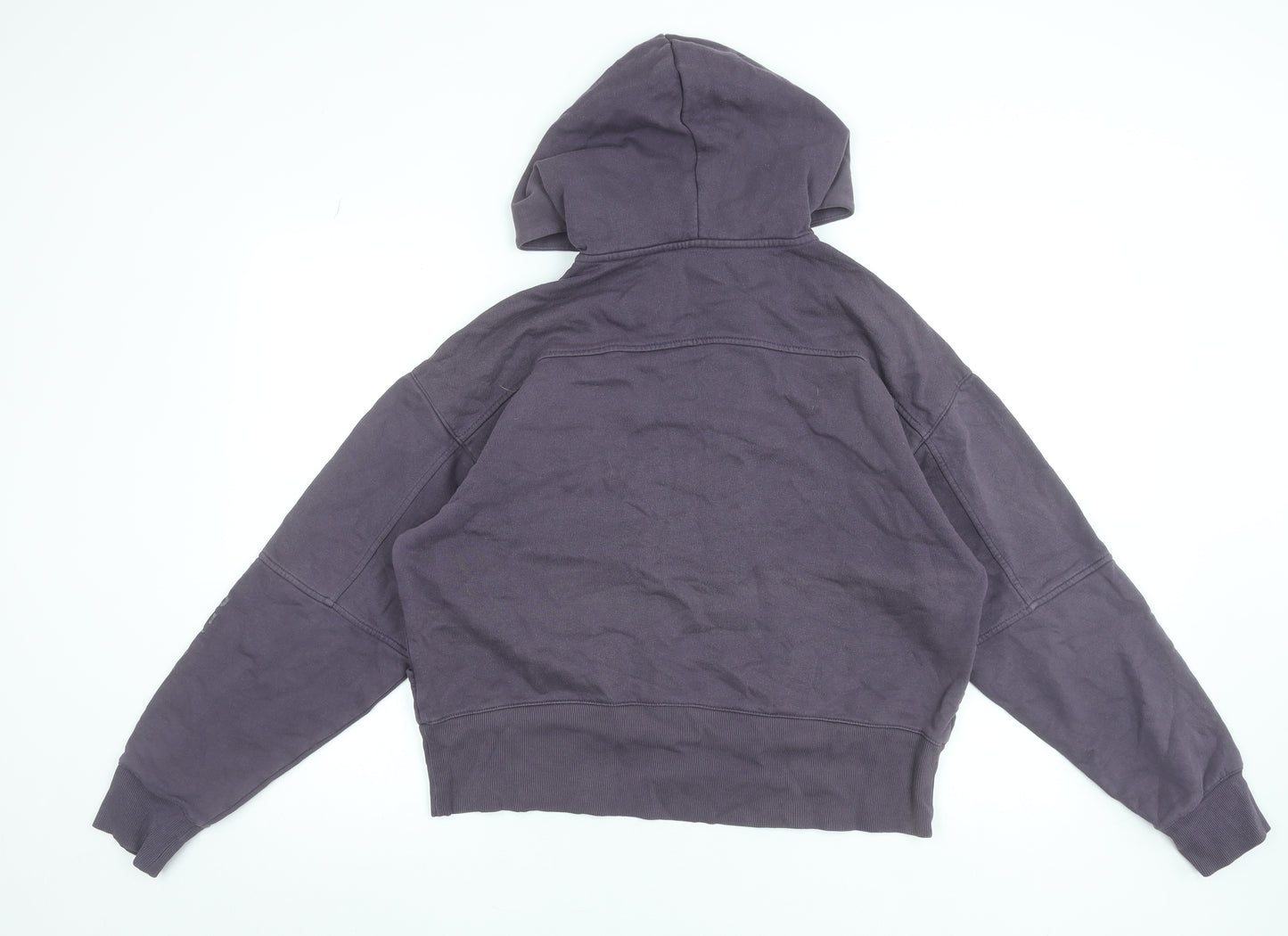 Peloton Women's Purple 1/2 Zip Hoodie Cotton Blend Size M