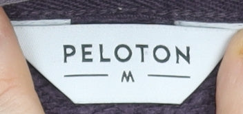 Peloton Women's Purple 1/2 Zip Hoodie Cotton Blend Size M