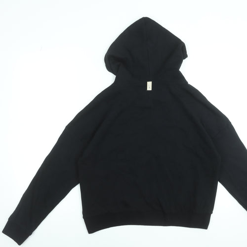 Prévu Women’s Black 100% Cotton Pullover Hoodie Size 6