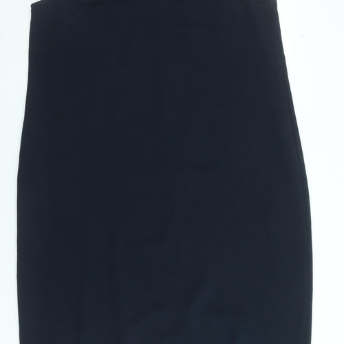 Marks and Spencer Women’s Blue Sheath Dress Size 18 Sleeveless Knee Length