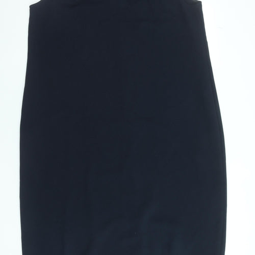 Marks and Spencer Women’s Blue Sheath Dress Size 18 Sleeveless Knee Length
