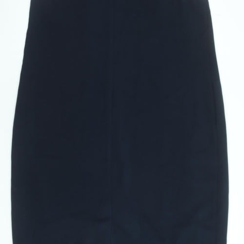 Marks and Spencer Women’s Blue Sheath Dress Size 18 Sleeveless Knee Length