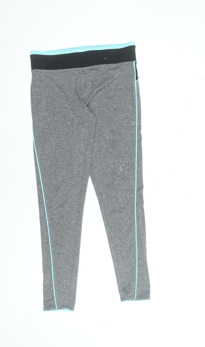 Atmosphere Womens Grey Leggings UK 10 Polyester Elastane Stretch Gym Pants